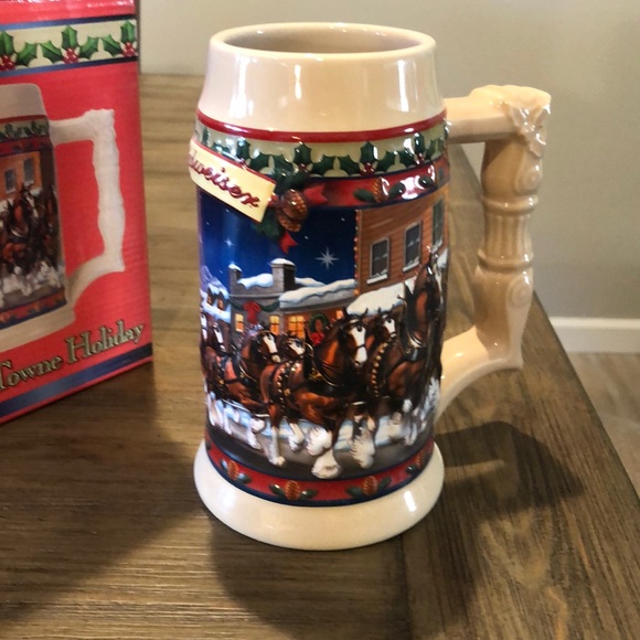 Budweiser Clydesdales Holiday Stein 2003 - Picture 4 of 6